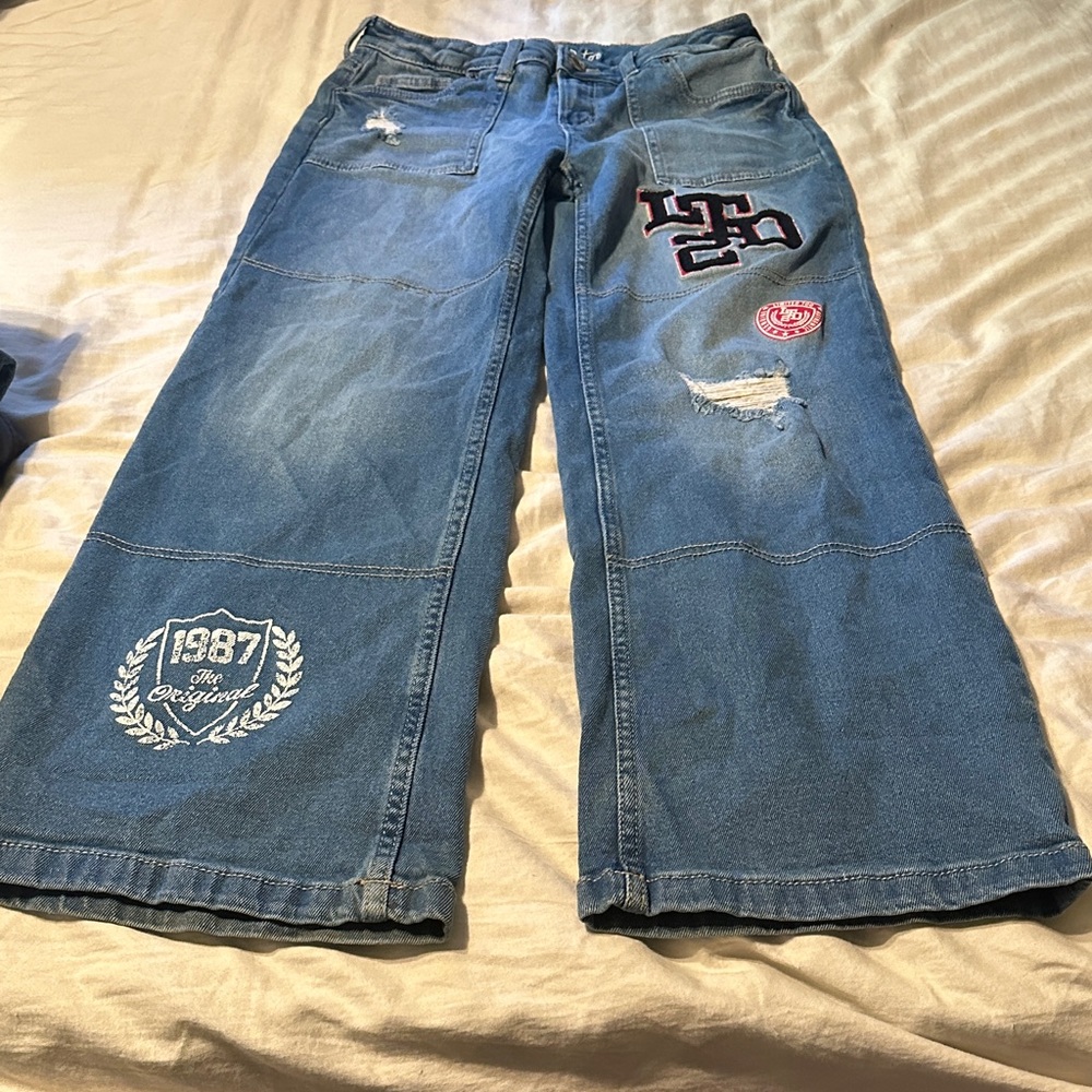 Limited Too Denim Jeans with Patch Details